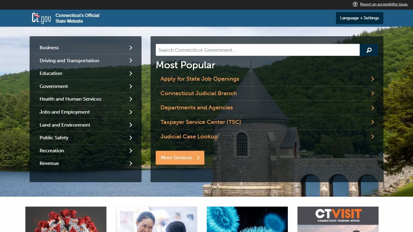 CT.GOV-Connecticut's Official State Website